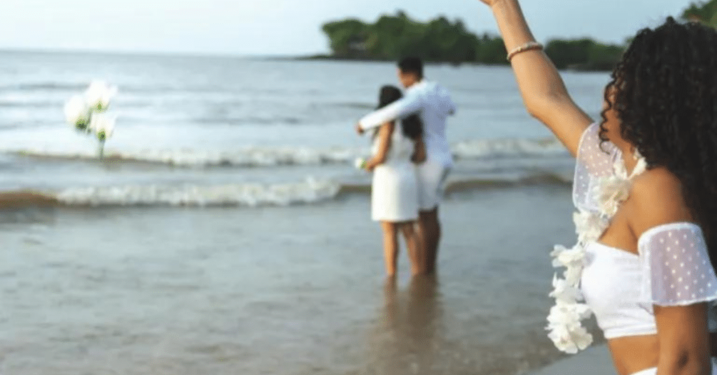  Brazil: Throwing White Flowers Into the Ocean