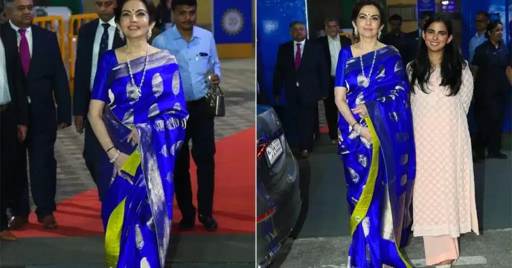 Nita Ambani's Radiance at Dhirubhai Ambani